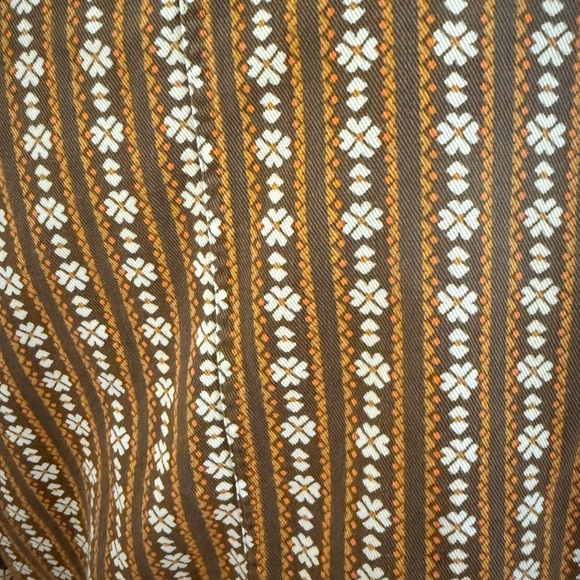 Brixton Women’s Providence Overshirt Tan & White‎ Printed Cotton Jacket Size M - Picture 9 of 9